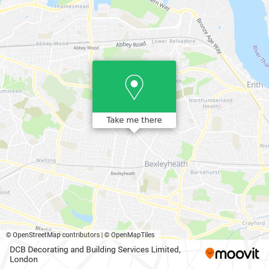 DCB Decorating and Building Services Limited map