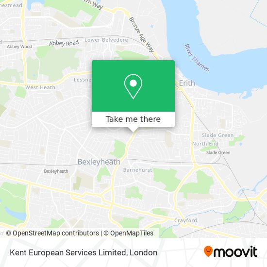 Kent European Services Limited map