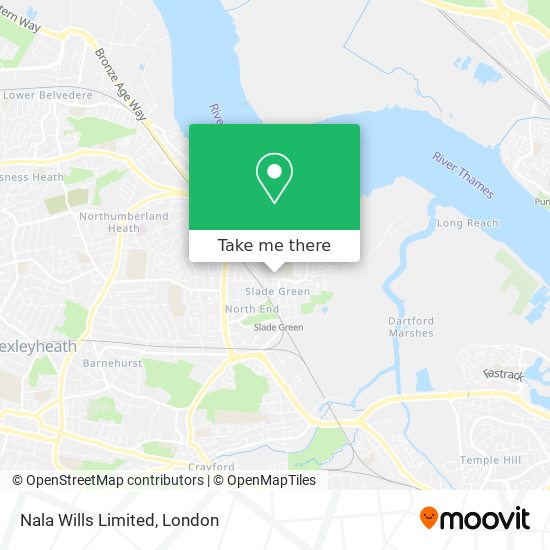 Nala Wills Limited map