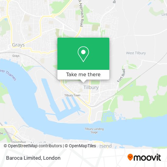 Baroca Limited map
