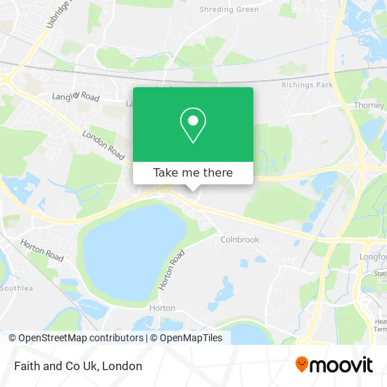 Faith and Co Uk map