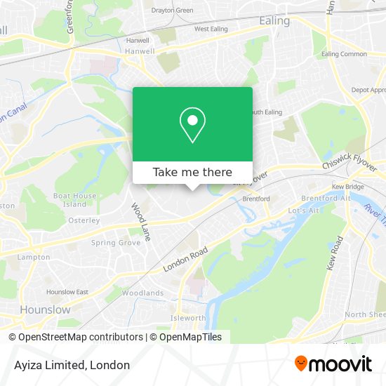 Ayiza Limited map