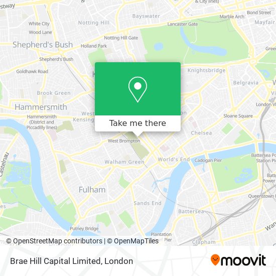 Brae Hill Capital Limited map