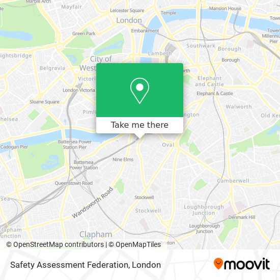 Safety Assessment Federation map