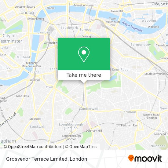 Grosvenor Terrace Limited map