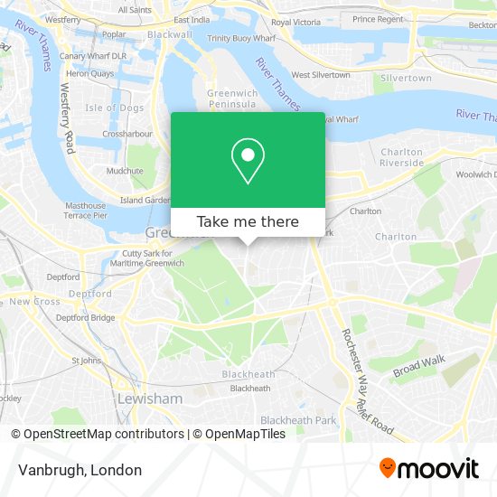 Vanbrugh map
