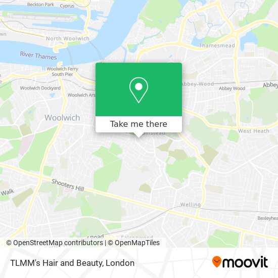 TLMM's Hair and Beauty map