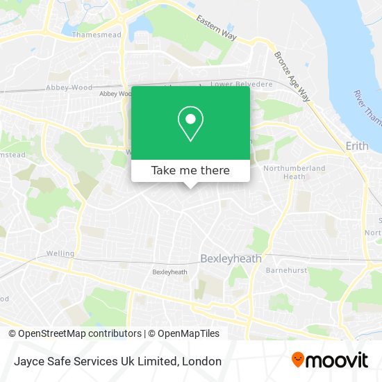 Jayce Safe Services Uk Limited map