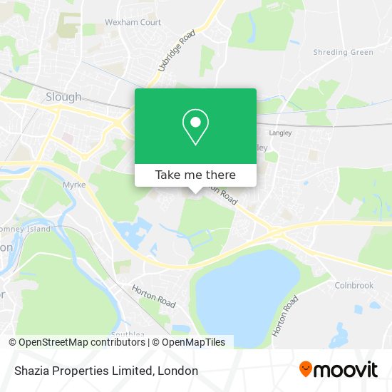 Shazia Properties Limited map
