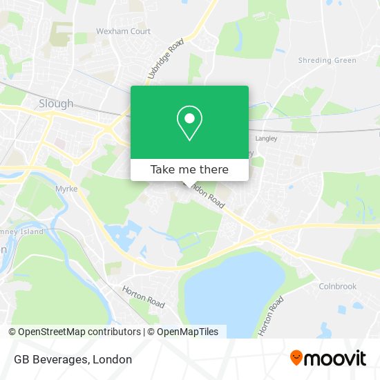 GB Beverages map