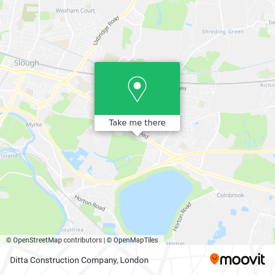 Ditta Construction Company map