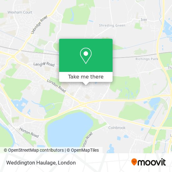 Weddington Haulage map