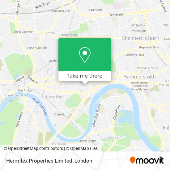 Hermflex Properties Limited map
