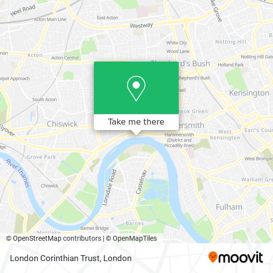 London Corinthian Trust map