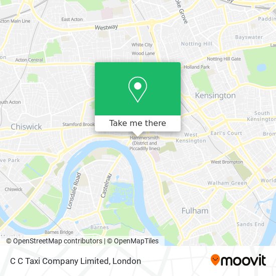 C C Taxi Company Limited map