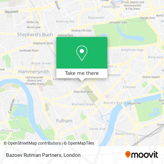 Bazoev Rutman Partners map