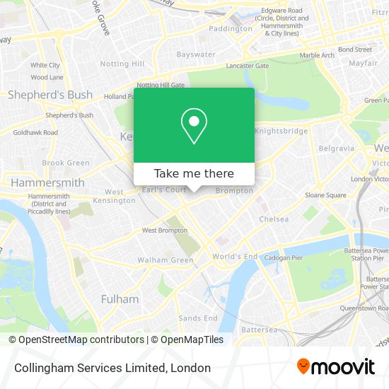 Collingham Services Limited map
