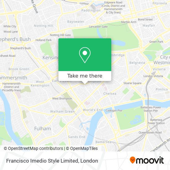 Francisco Imedio Style Limited map
