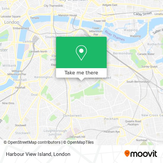 Harbour View Island map