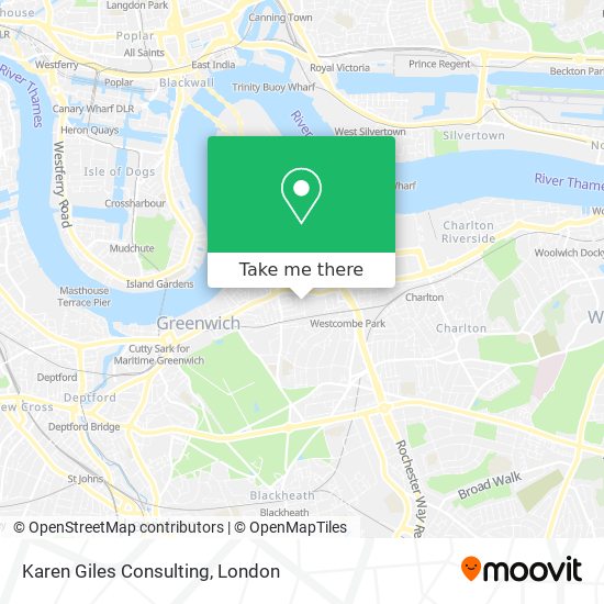 Karen Giles Consulting map