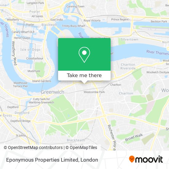 Eponymous Properties Limited map