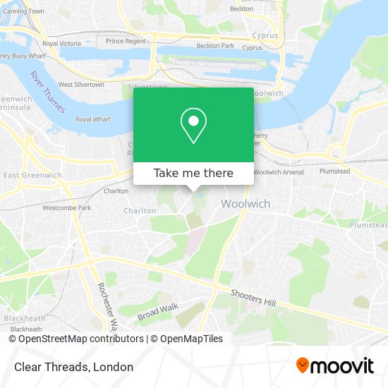 Clear Threads map