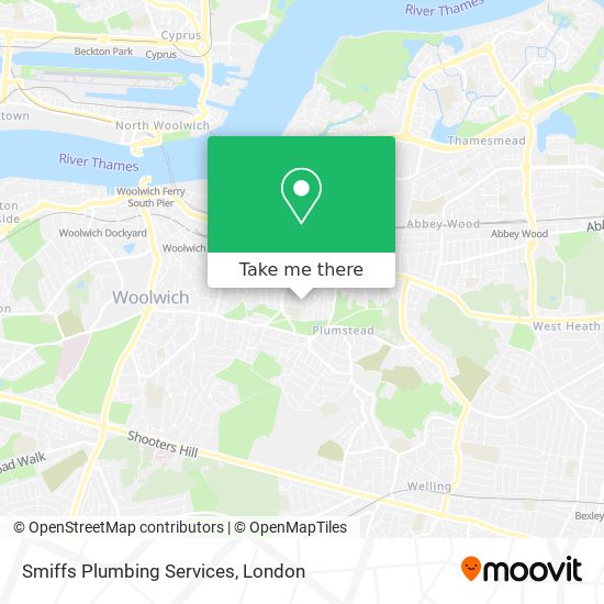 Smiffs Plumbing Services map