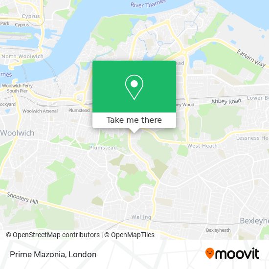 Prime Mazonia map