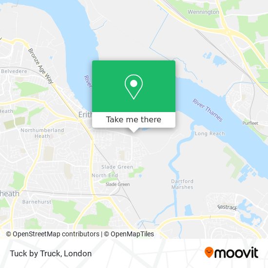 Tuck by Truck map