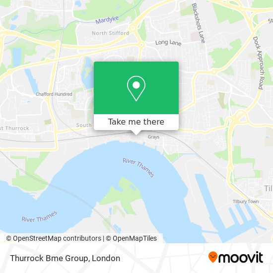 Thurrock Bme Group map
