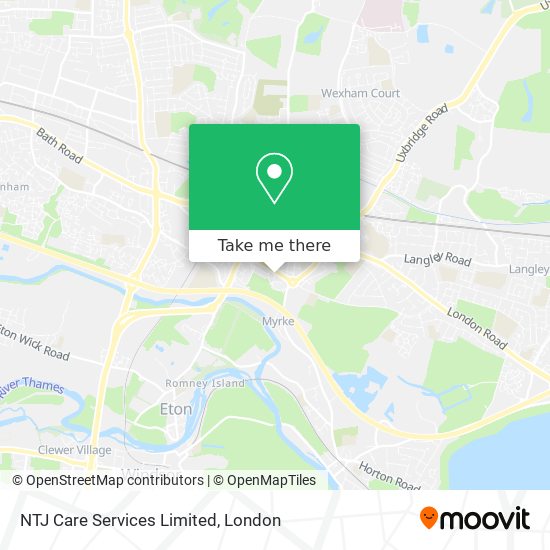 NTJ Care Services Limited map