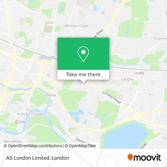 AS London Limited map