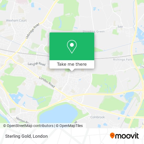 Sterling Gold map