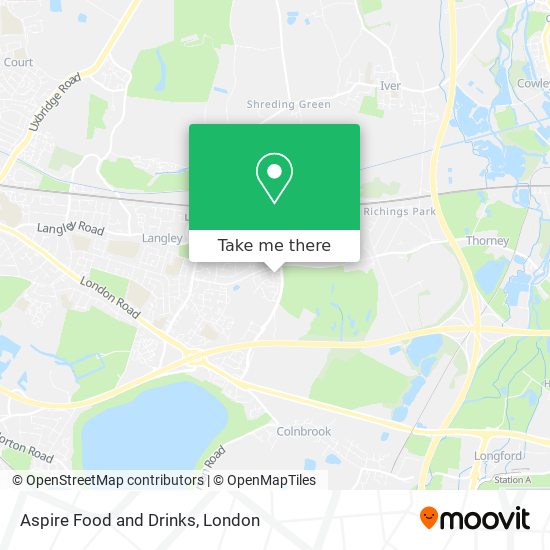 Aspire Food and Drinks map