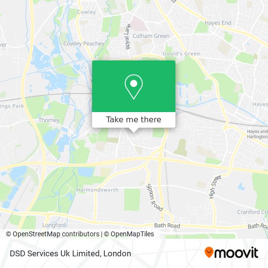 DSD Services Uk Limited map