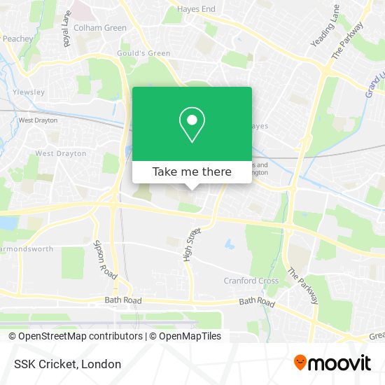 SSK Cricket map