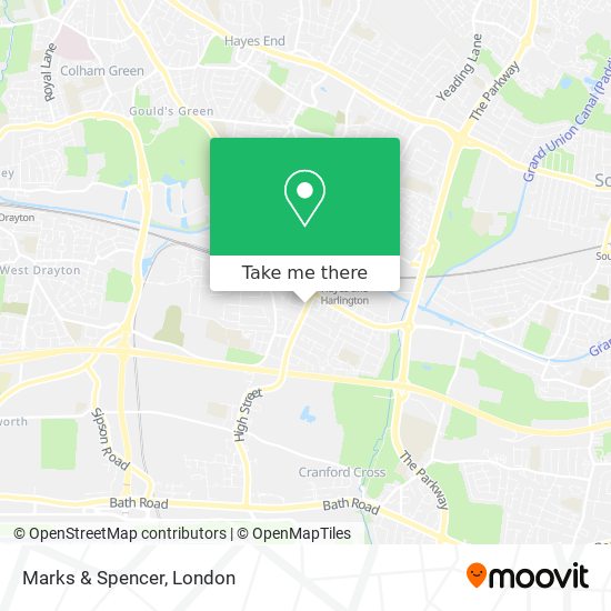 Marks & Spencer map