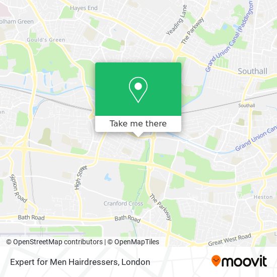 Expert for Men Hairdressers map