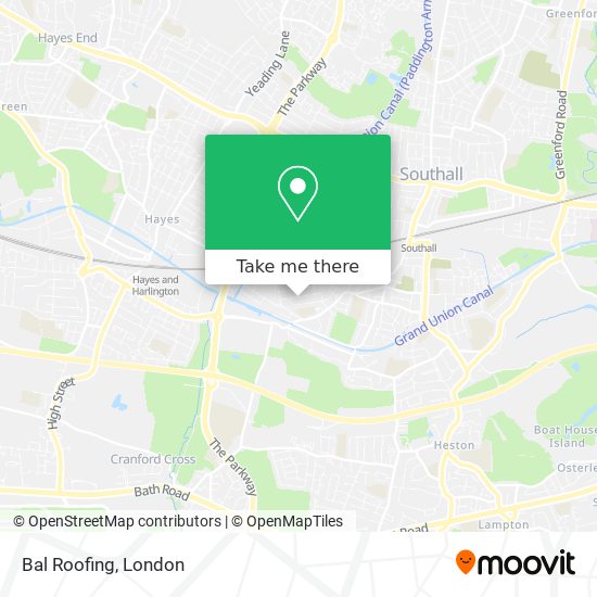 Bal Roofing map