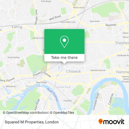Squared M Properties map