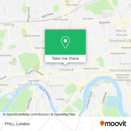 PHLL map