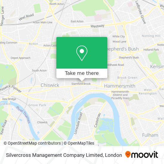 Silvercross Management Company Limited map