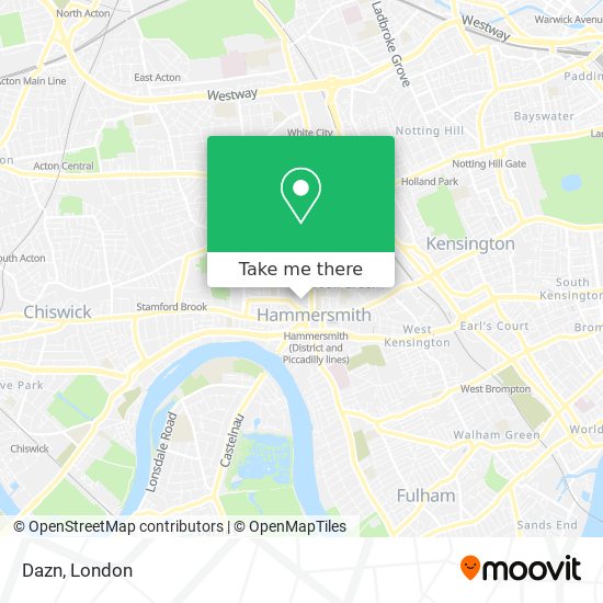 Dazn map
