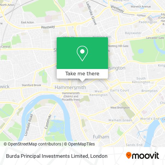 Burda Principal Investments Limited map