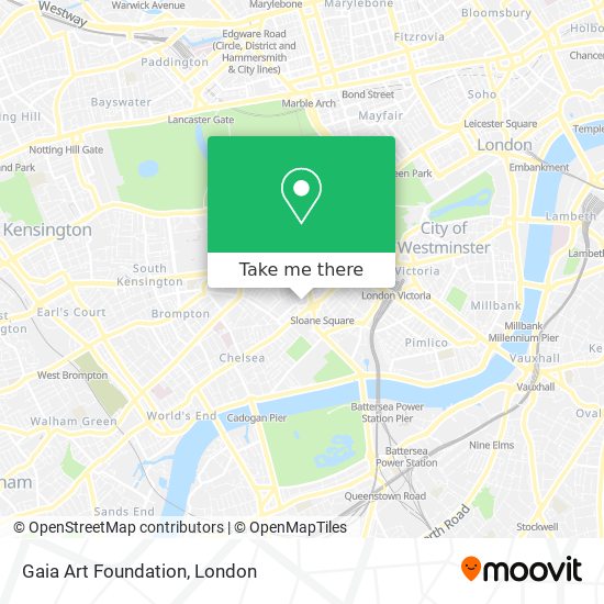 Gaia Art Foundation map
