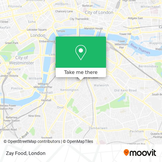 Zay Food map