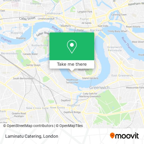Laminatu Catering map