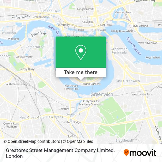 Greatorex Street Management Company Limited map