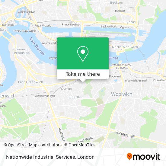Nationwide Industrial Services map