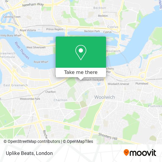 Uplike Beats map